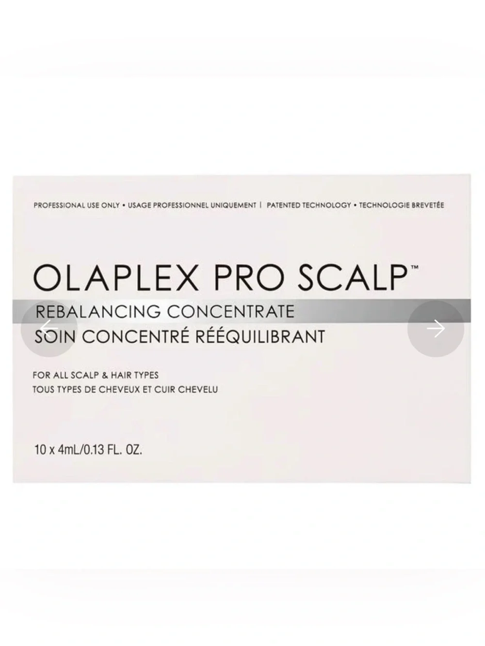 Pro Scalp Balancing Concentrate - White. BRAND NEW